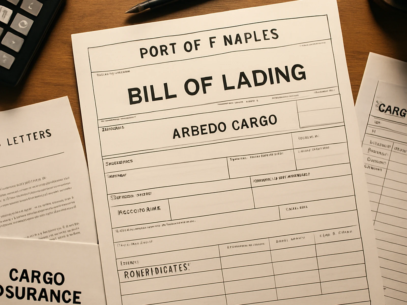 Naples shipping agency